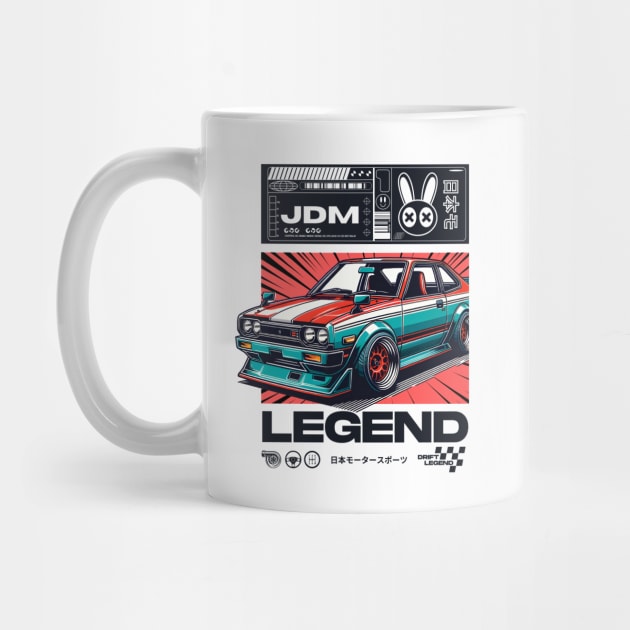 Retro Comic book Hakosuka JDM Legend by COSYMICTEES